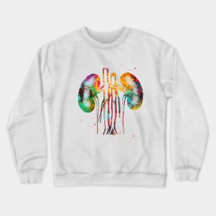 Kidneys anatomy Crewneck Sweatshirt